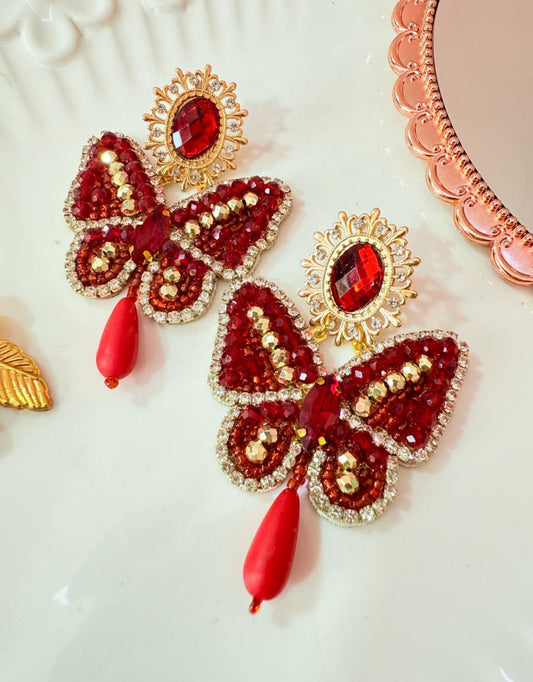 Butterfly earrings