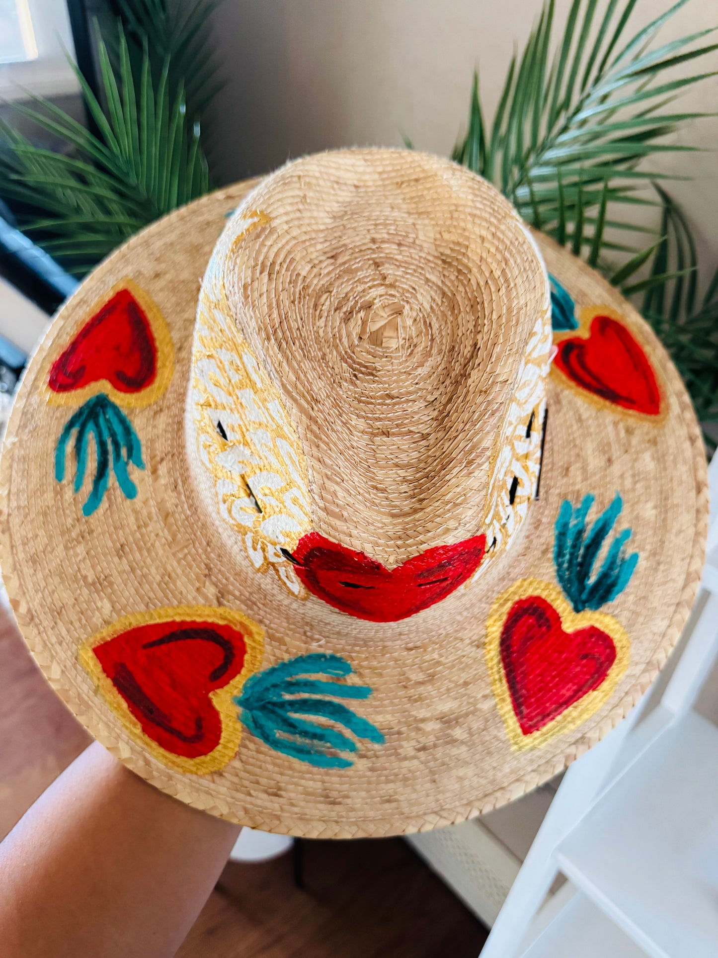 Wings of heart hat