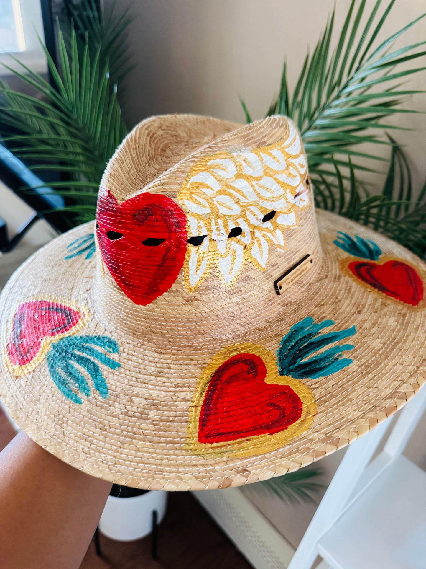 Wings of heart hat