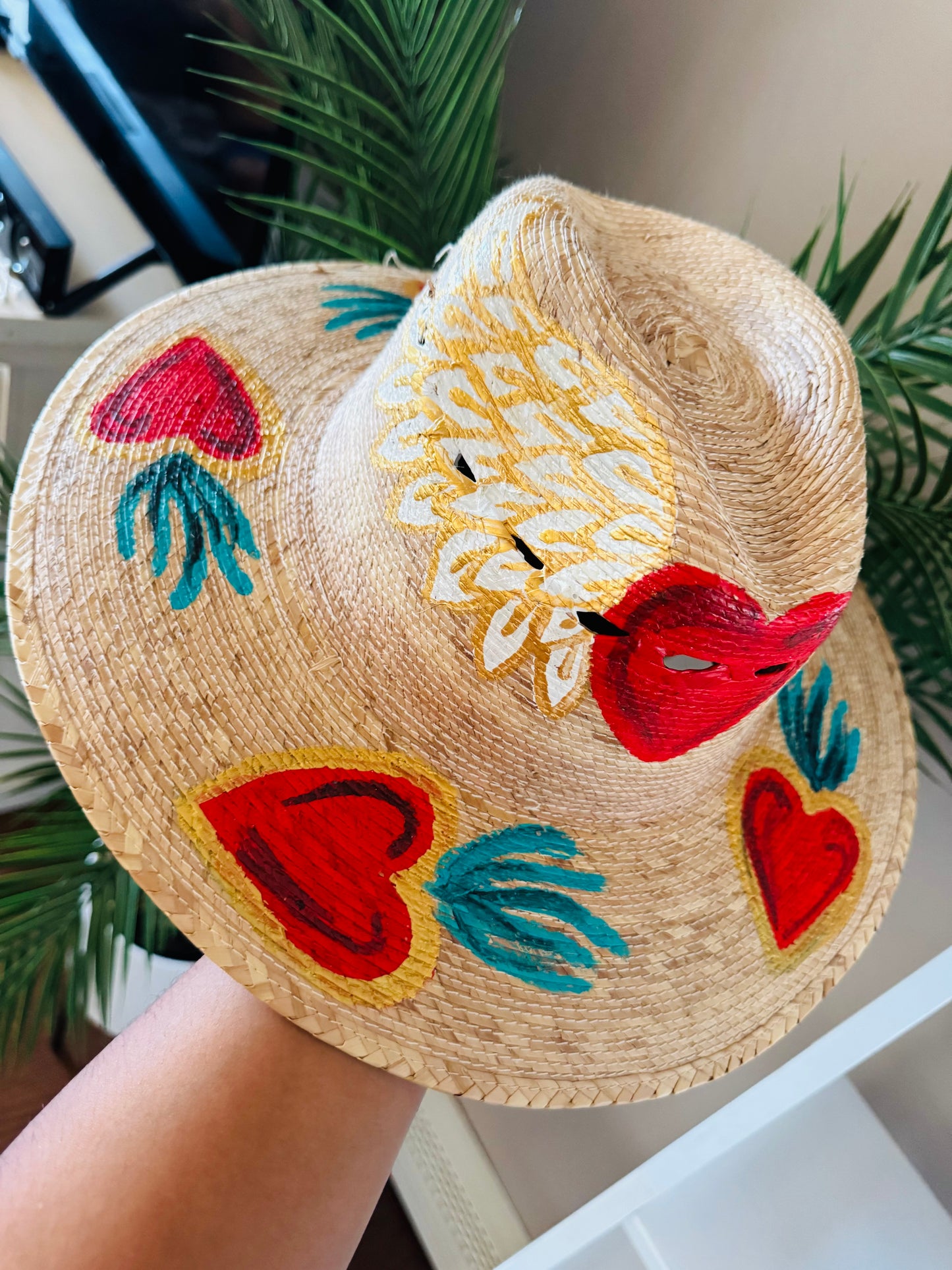 Wings of heart hat