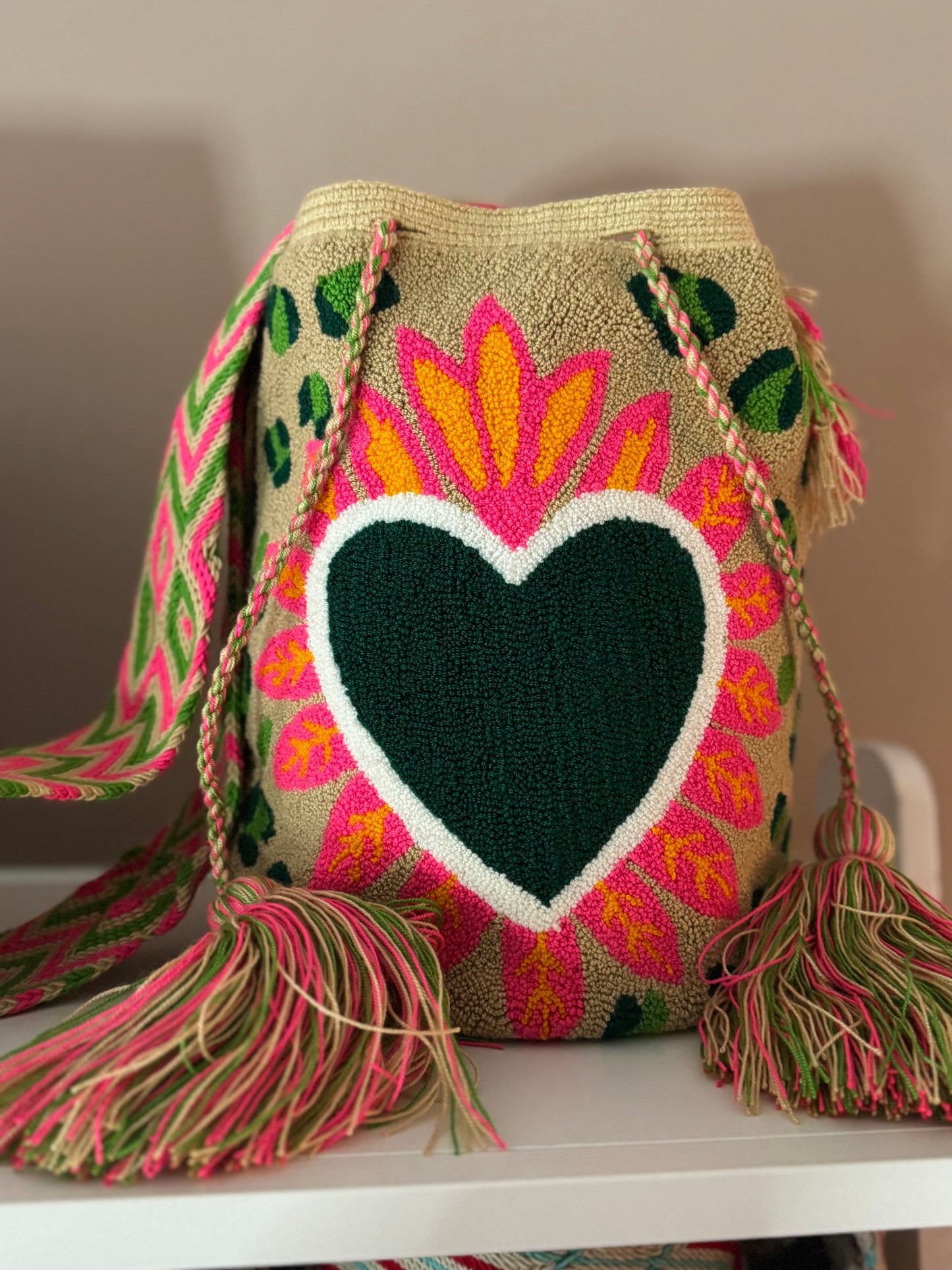 Pink secret heart