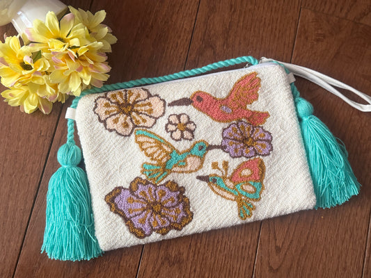 Hummingbird purse