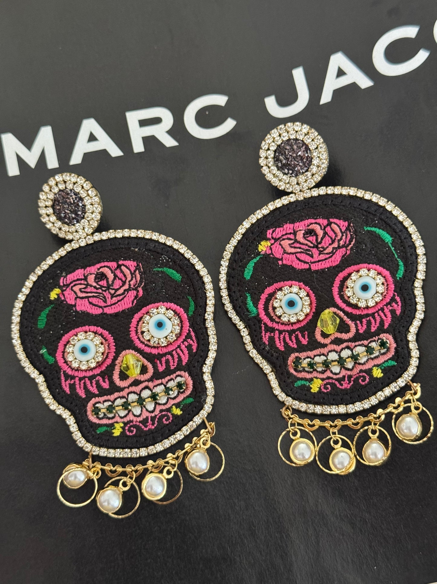 Sugar skull earrings