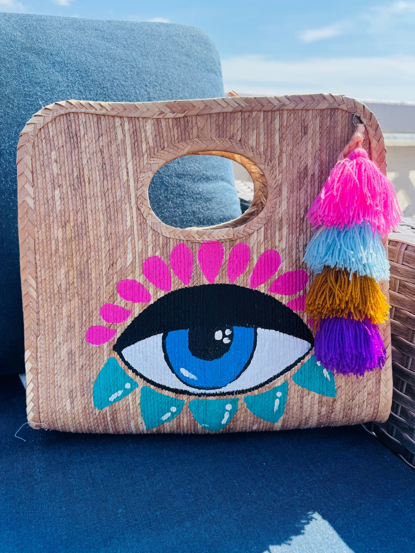 A pink bag