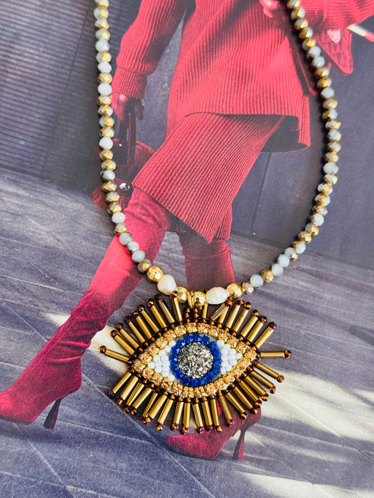 Eye necklace
