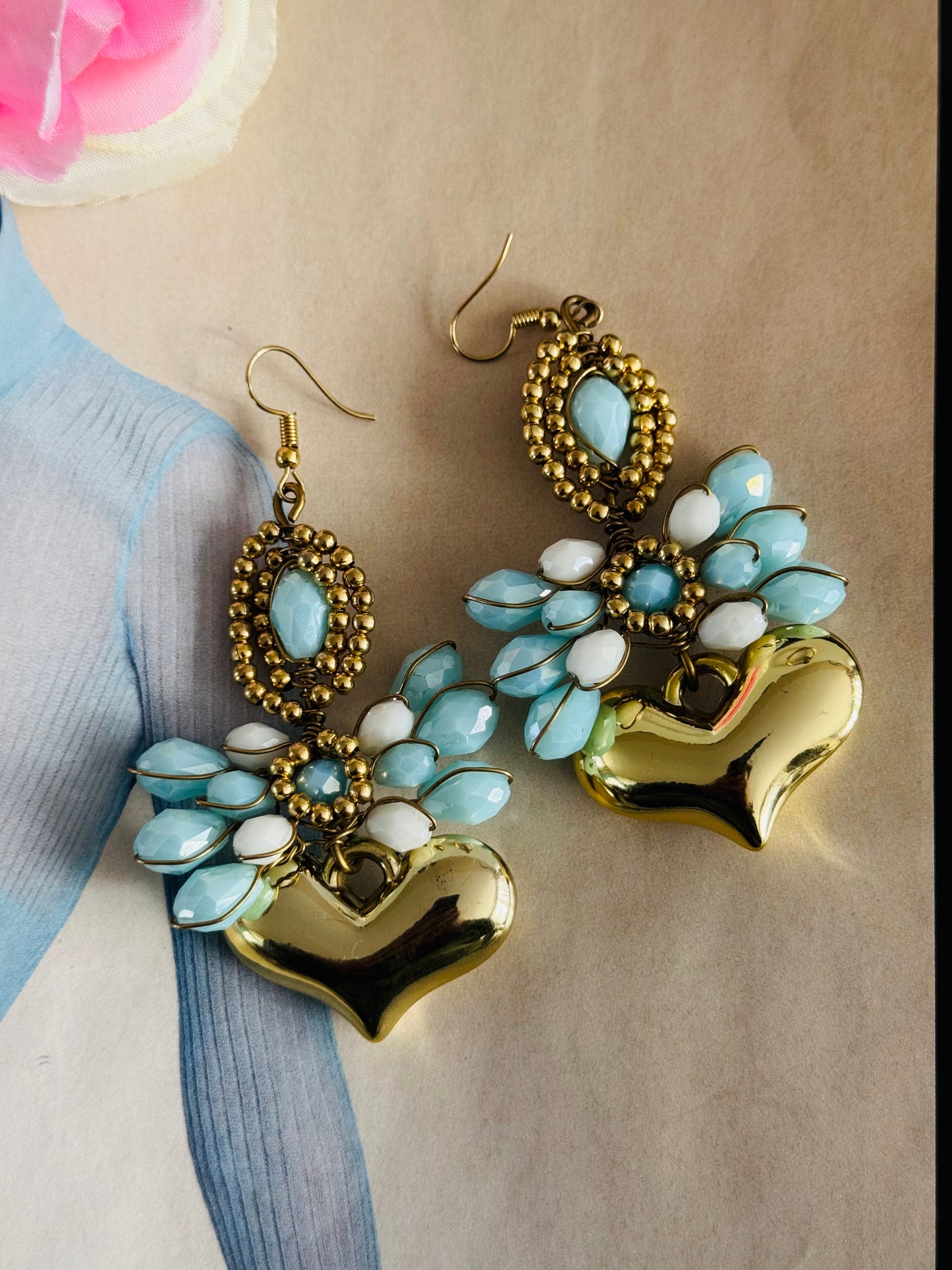 Heart earrings