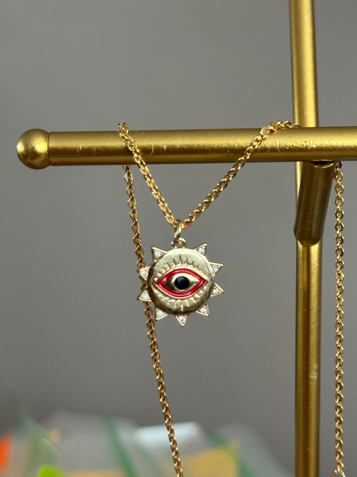 Protection eye necklace