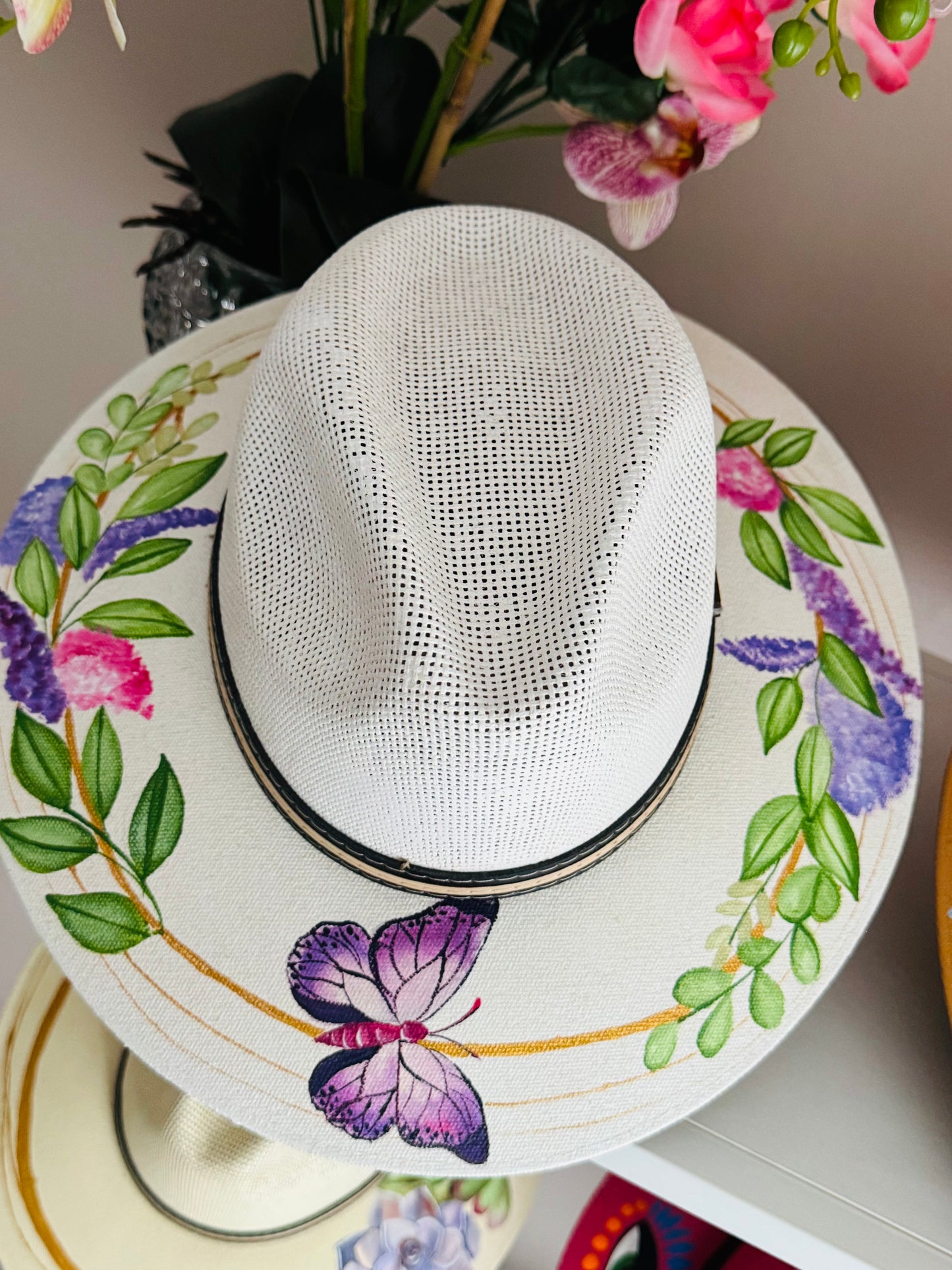 Butterfly hat