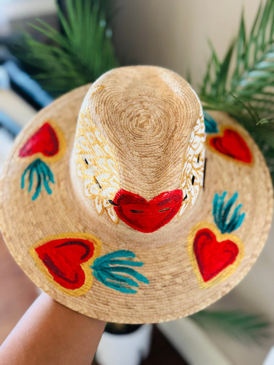 Wings of heart hat