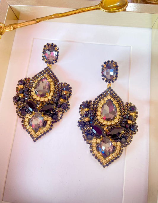 Crystal earrings
