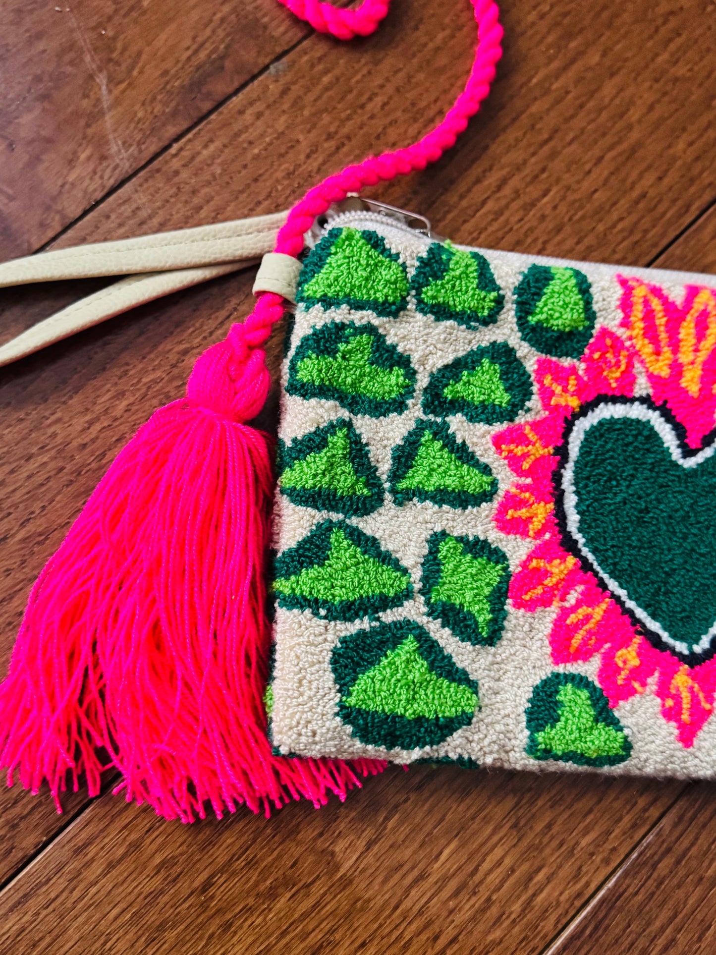 Heart clutch and purses