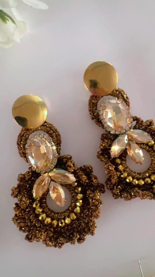 Crochet earrings
