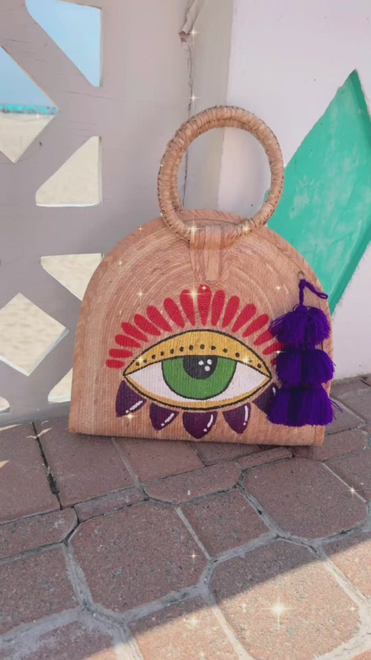 Green eye bag